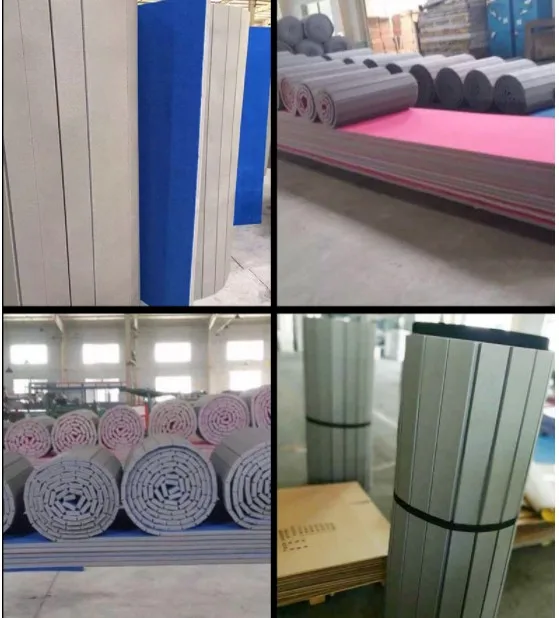 professional XPE Sports Foam Carpet Floor Roll Flexi bjj mats Folding Mat rolling out mats for sales