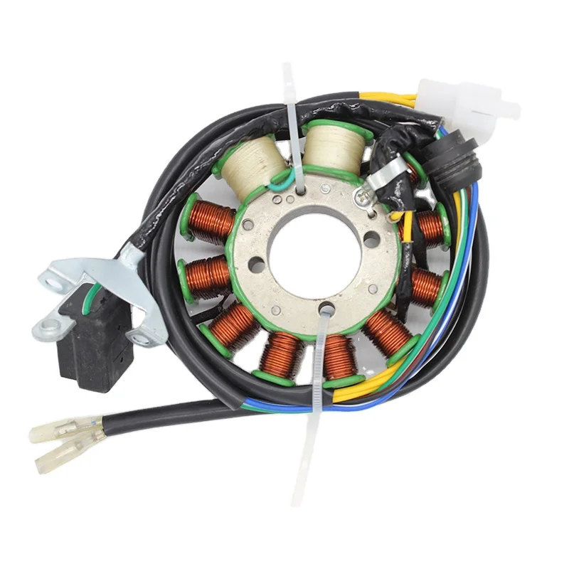 OEM Service Motorcycle Accessories Magneto Stator Coil CG125 11 Holes With Color Box Package for Philippines