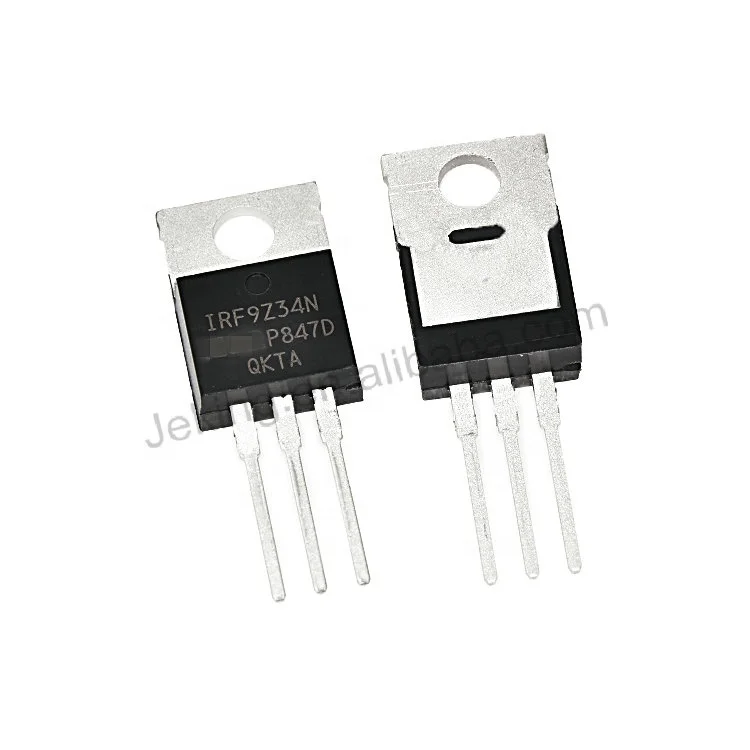 Jeking Transistor MOSFET MOSFT PCh -55V -17A 100mOhm 23.3nC Electronic Component IRF9Z34NPBF