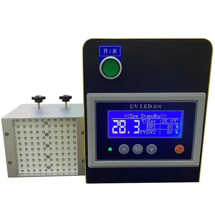 100100 Desktop UV Oven LED Lights Conveyorized LED UV Curing Oven Cold Light Source For Display OCA Optical Adhesive Clocks