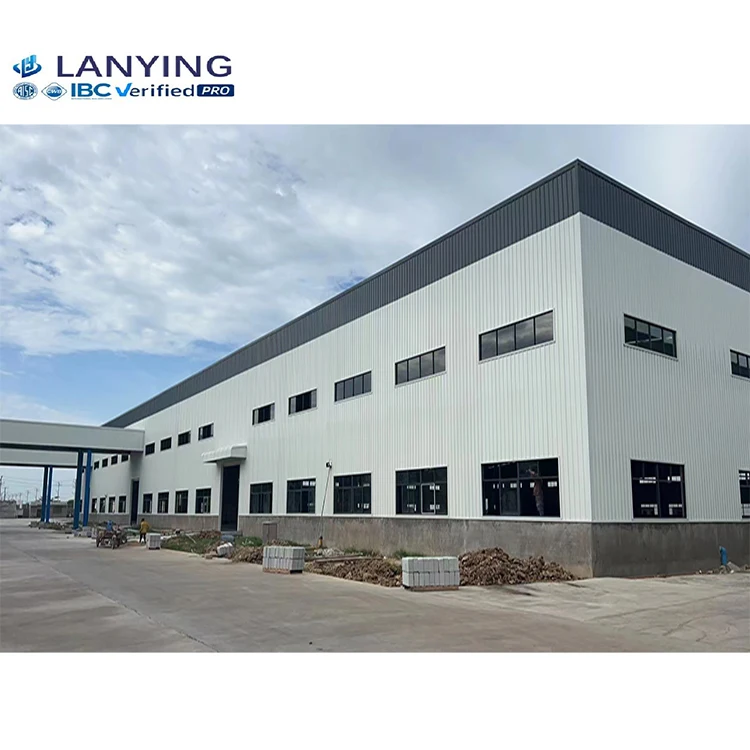 China manufacturer price prefabricated steel structure hall metal farm building aircraft hangar workshop warehouse