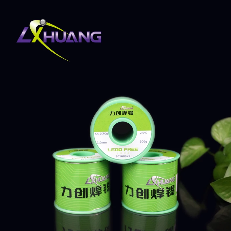 Lichuang быстрая скорость пайки Sn99/Ag0.3/Cu0.7 сварочная проволока бессвинцовый припой для
