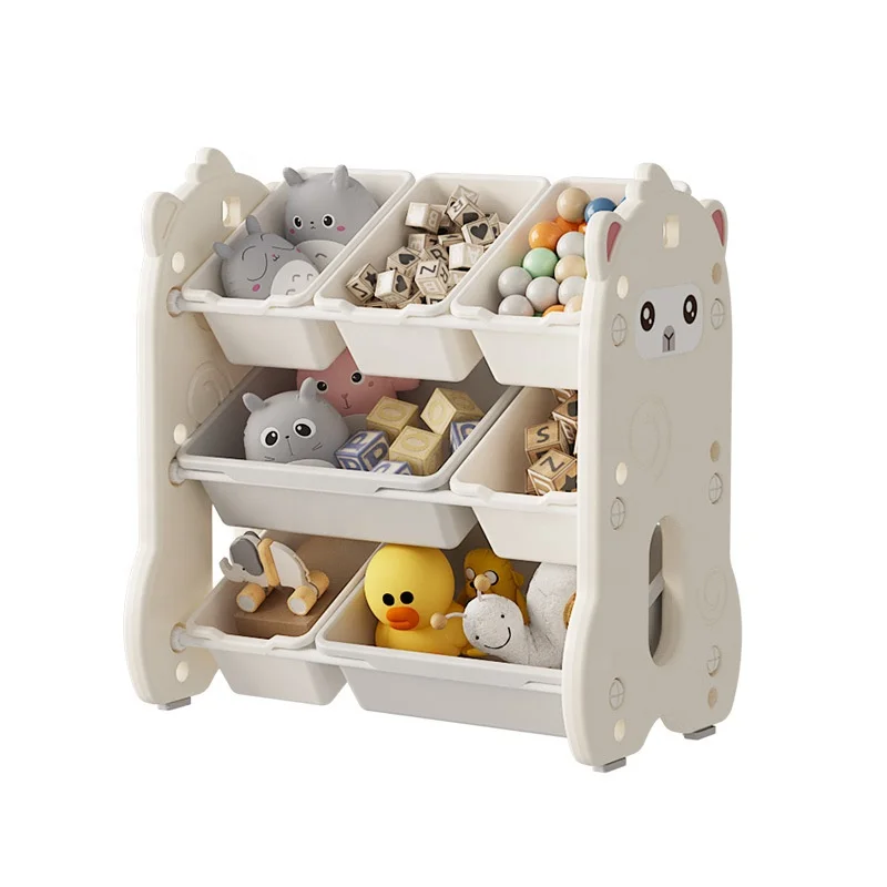 Пластиковый кухонный шкаф для хранения игрушек