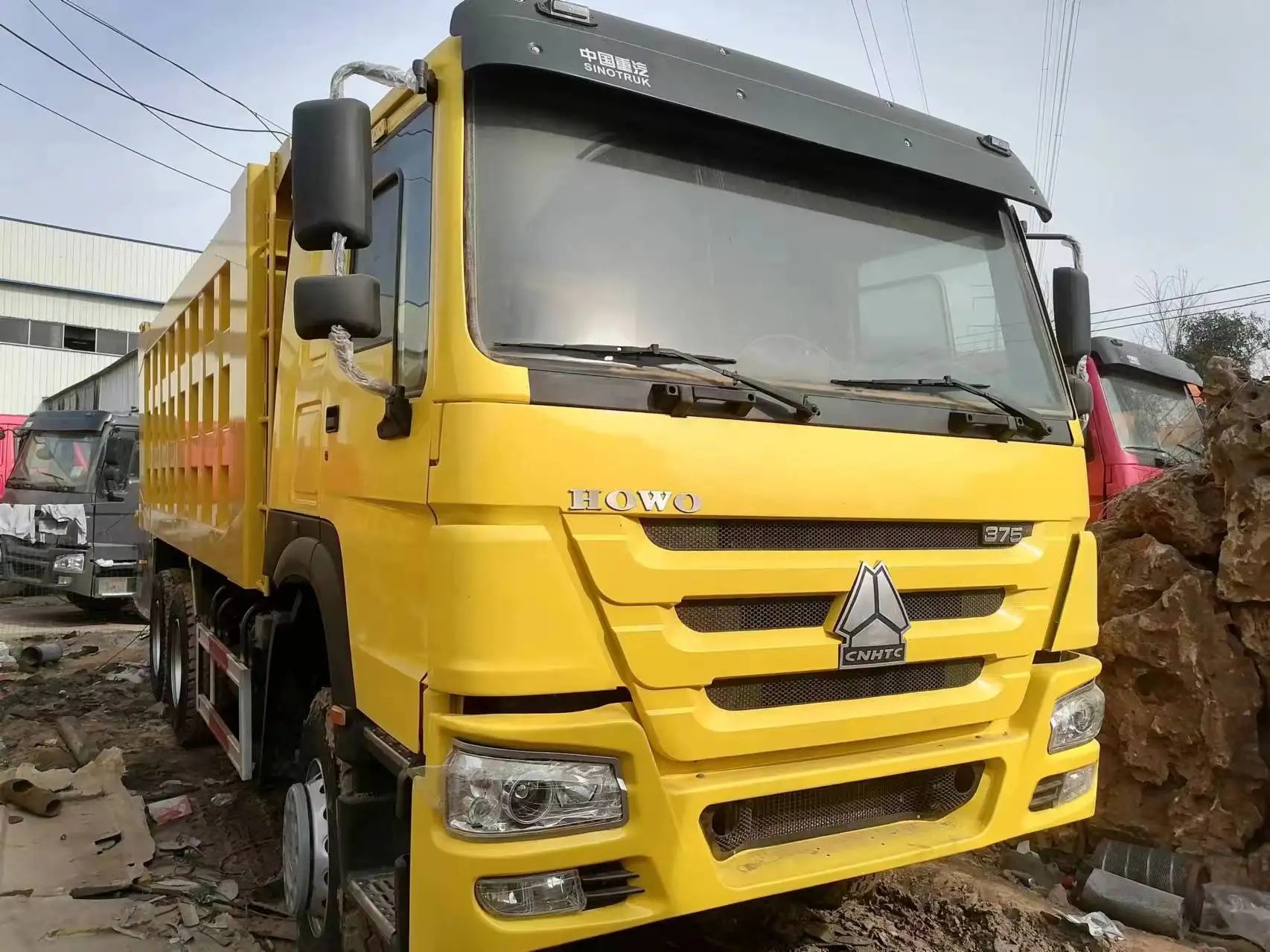 Sinotruk 10 шин HOWO грузовик 6*4 самосвал