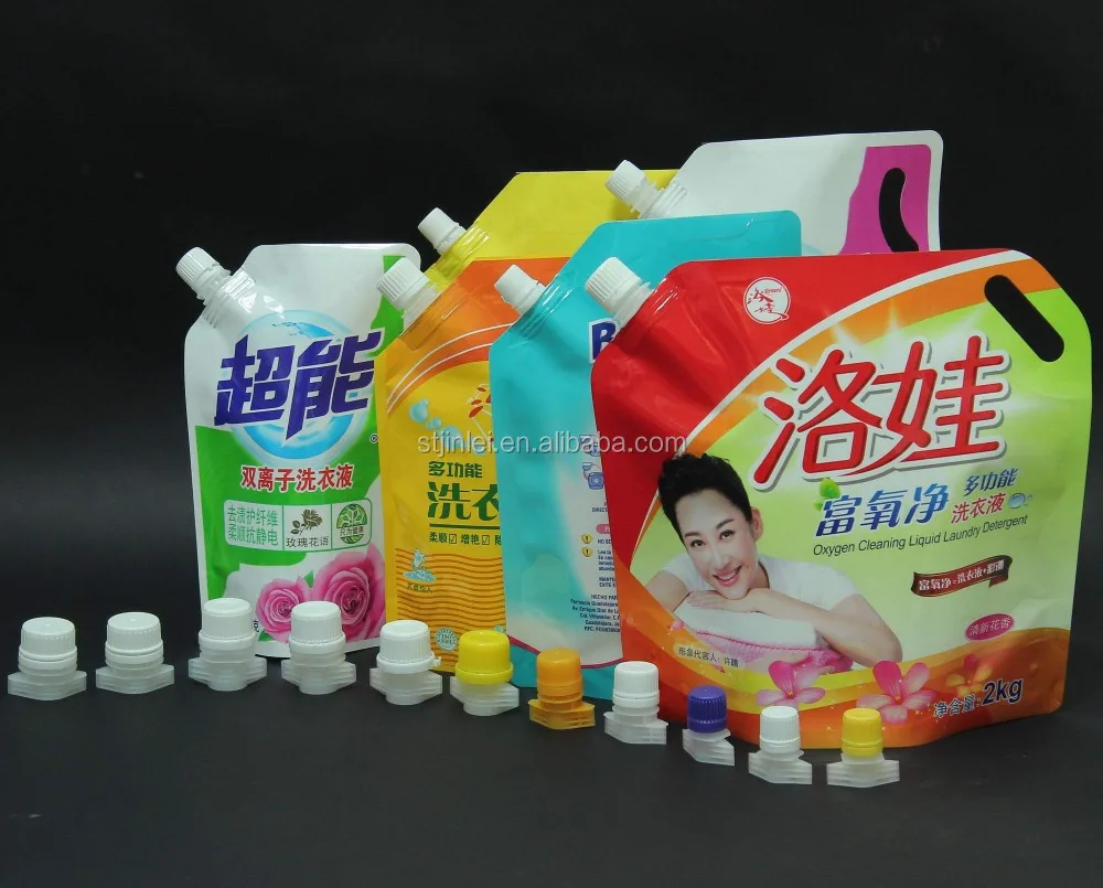 Pouch Side Spout Lids Flexible Pouch Spout Packaging Bags Plastic Bags Bags Food Stand up Pouch Spout