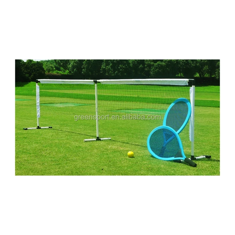 Садовый теннисный набор с теннисными ракетками jumbo и полиуретановым мячом