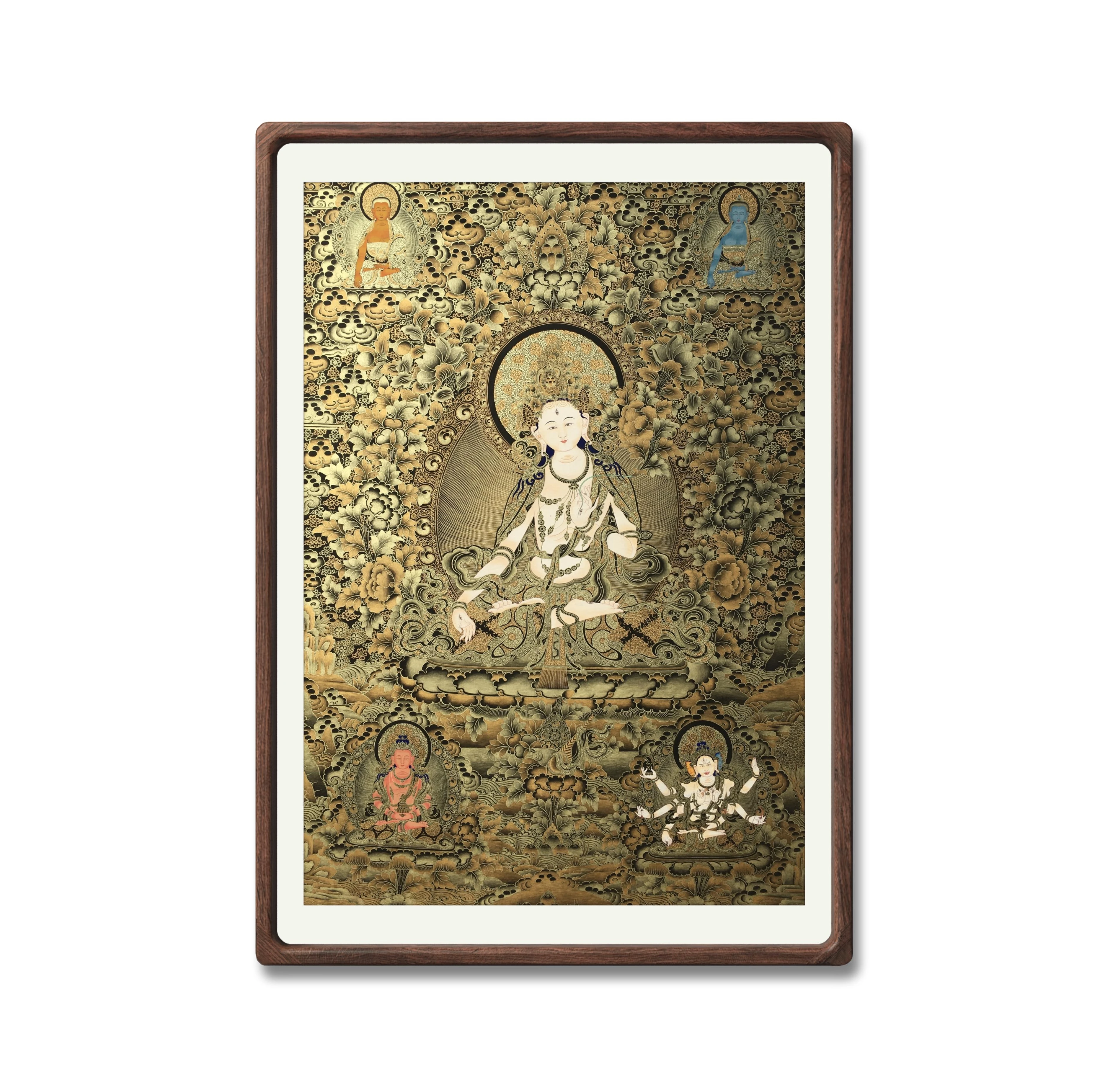 Картина будды минеральный пигмент картина thangka любезно тара рисованная из чистого
