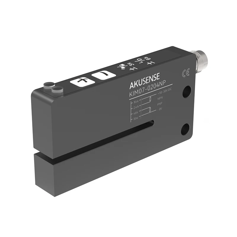 Chinese factory Akusense economic photoelectric sensor to detect label and sticker labels sensor