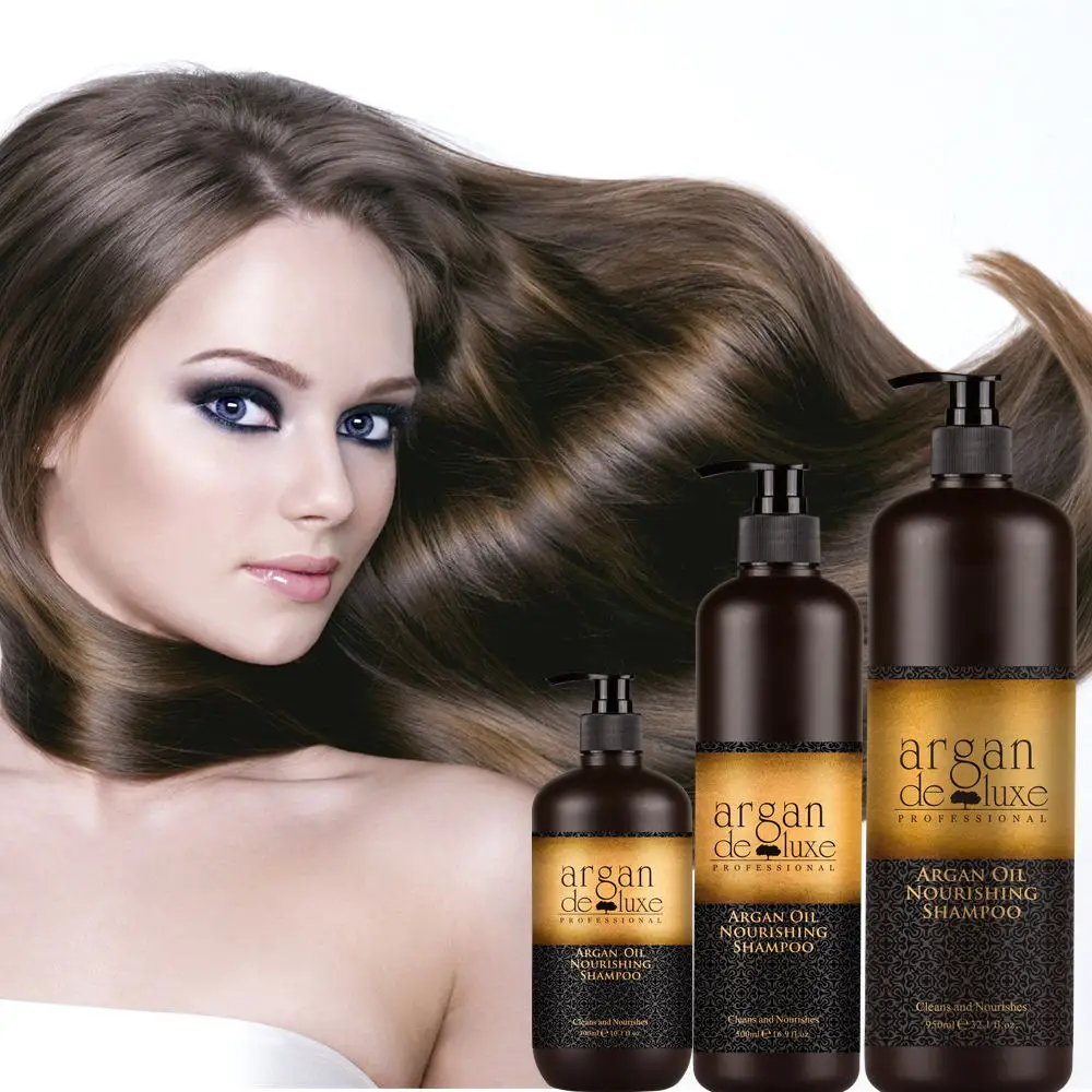 New Hot Selling Argan De Luxe Argan Oil Nourishing Shampoo and Conditioner  Moroccan Oil Hair Care Products