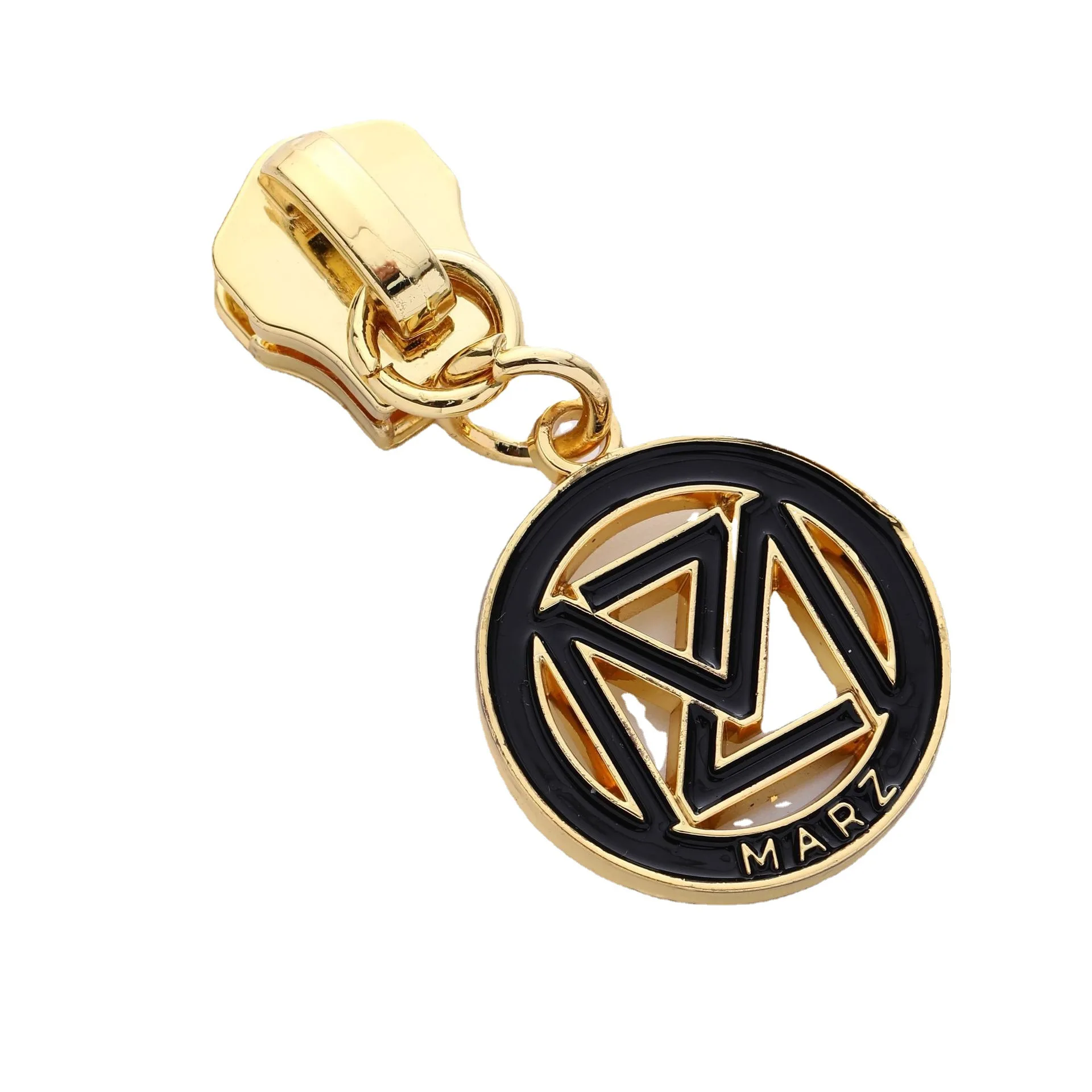 Custom Brand Logo Zipper Pull Replacement Zipper Tab Tags Cord Extension