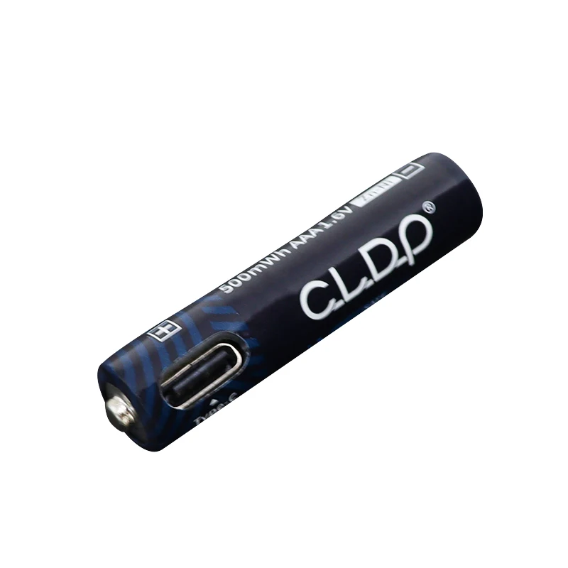 Logo custom ni-zn 1.5v usb aaa rechargeable battery triple a rechargeable batteries with type c port