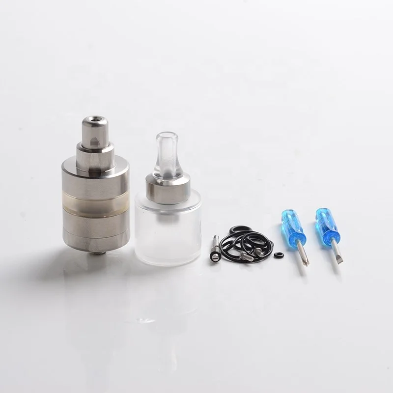  KF Lite Plus 2021 стиль RTA обслуживаемый бак испаритель/4 0 мл Удлинительный бак-серебристый 316SS 2 22