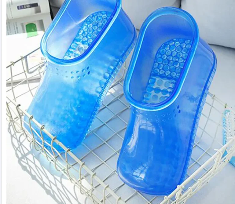 Женские массажные ботинки для ног, терапевтическая обувь для ванны, расслабляющие ботильоны, Портативная Домашняя обувь с остроконечной подошвой для ухода за ногами, для горячей воды