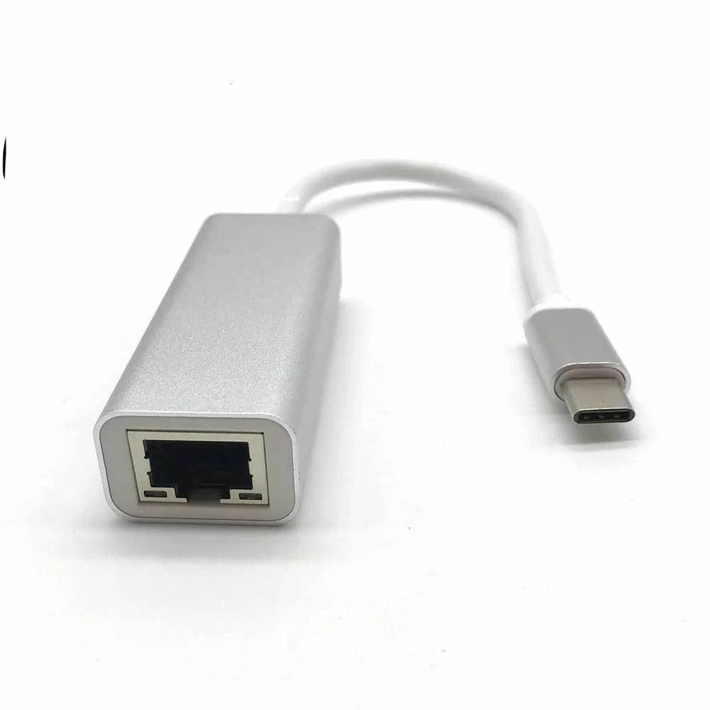 Тип C Hub 100 Мбит/с Rj45 Ethernet USB 3 0 до 2 5 Гбит/с LAN провода конвертер
