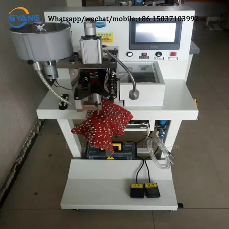 2024 New Low Price Hand Press 2 Needle Beading Pearl Setting Pearl And Bead Sewing Bead Drilling Machine
