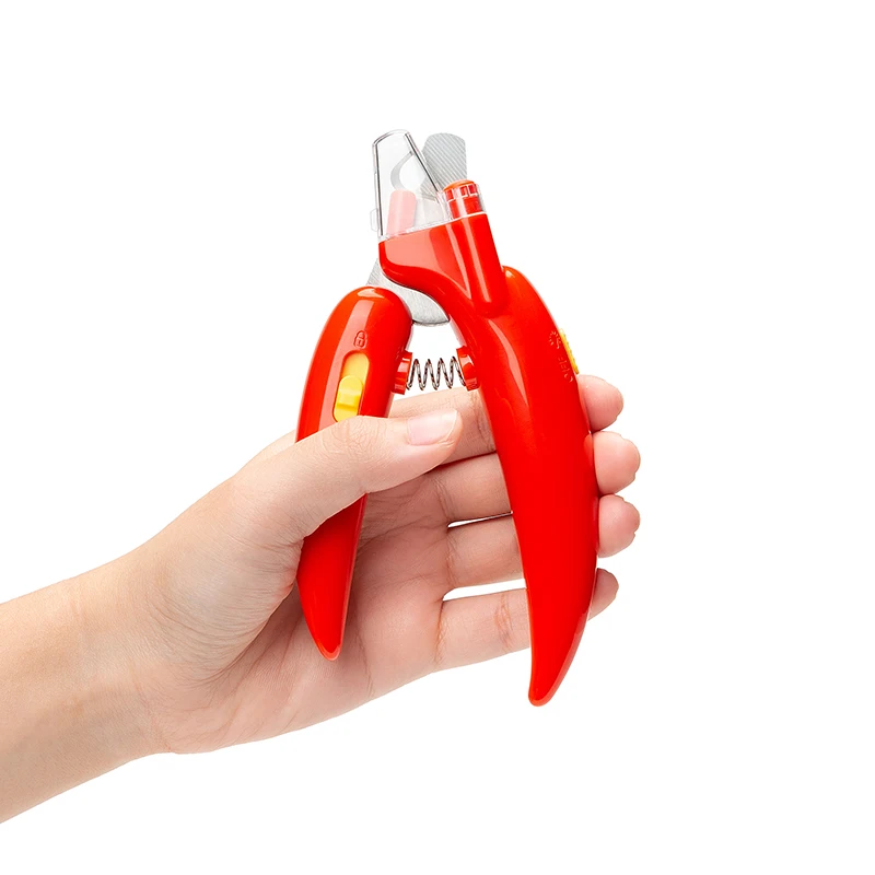 amazon hot selling dog cat pet nail clipper with led light