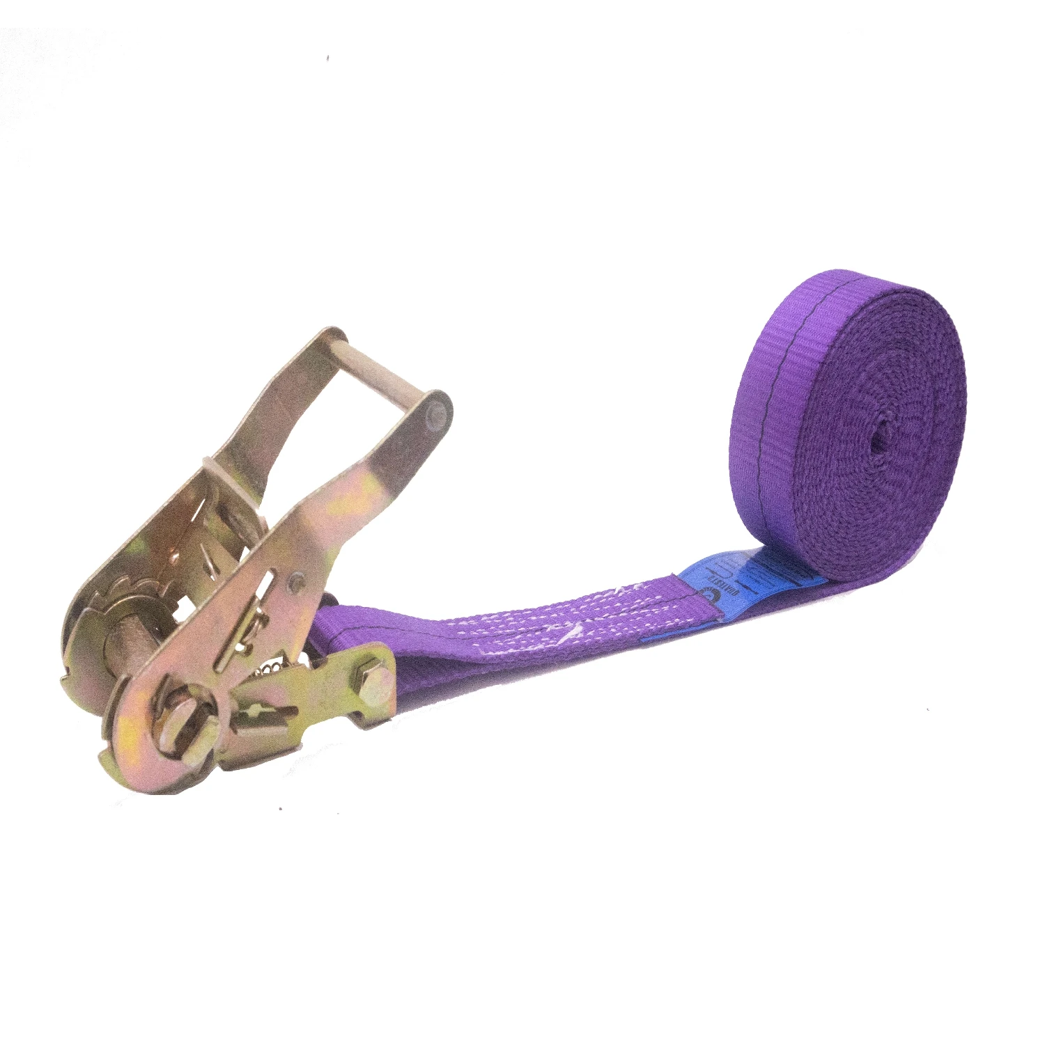 High Quality 25mm 38mm 50mm Width Polyester Rachet Tie down Strap Size Cargo Lashing Strap
