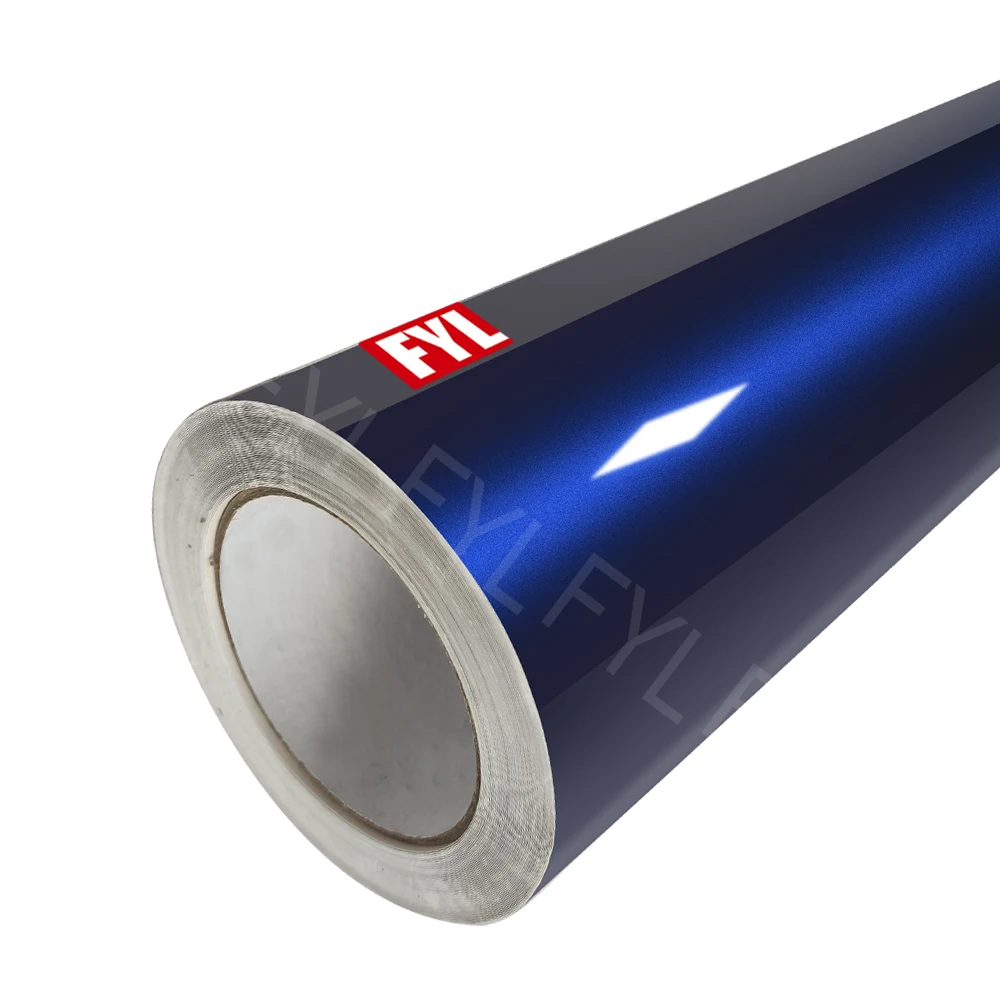 Self Adhesive Various colors Glossy film  Car Wrap Vinyl  PET Wrap Vinyl