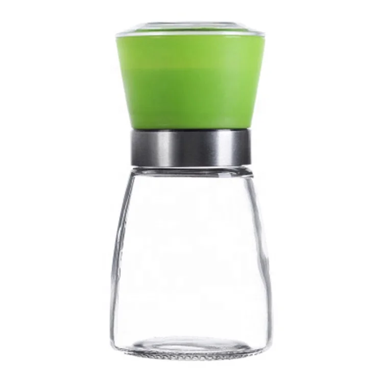 New Mechanical 150ml Manual Pepper Grinder Customized 180ml Stainless Steel Pepper Mill Kits