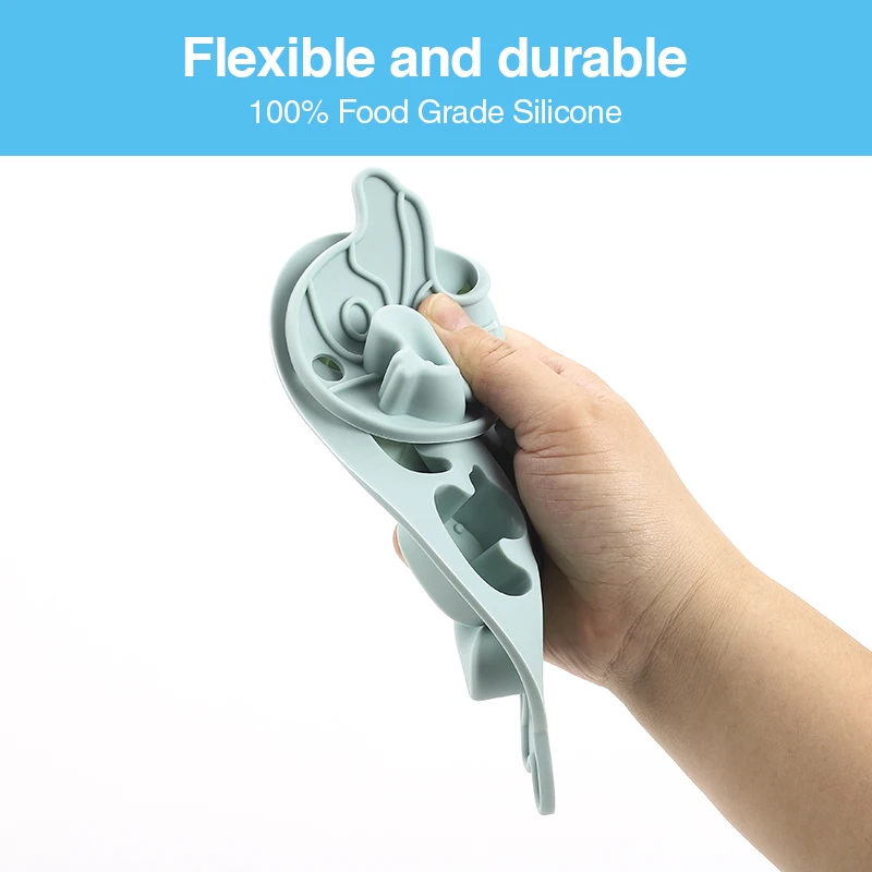 Baby Food 3d Animal Duck Shaped Kitchen Tools Silicone Cake Chocolate Molds Lovely Ice Cube Tray