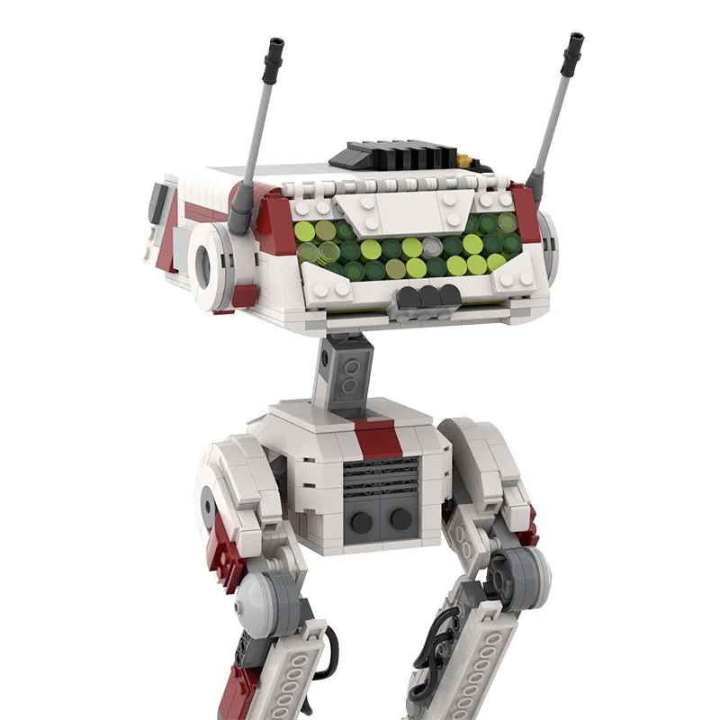 С космическим звездным принтом технические опавших заказ BD-1 цифры компаньон Droid друзья интеллигентая (ый) Робот строительные блоки креативные игрушки