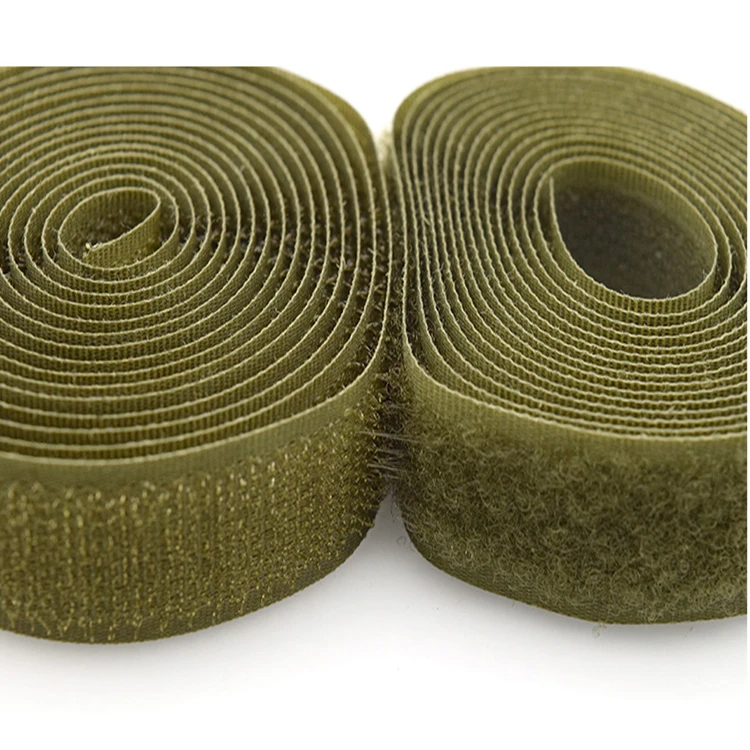 Various sizes and colors Top Quality Fastener Black Hook Loop Strap Adhesive Hook And Loop Tape Hot