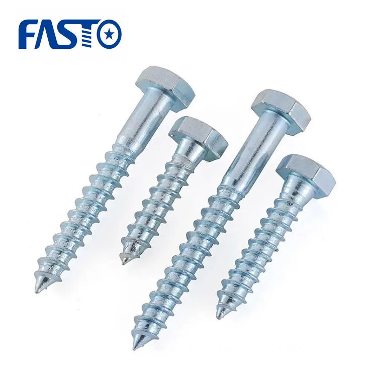 Customized Factory Supply Wood Construction Screw For Furniture DIN 571 Wood Screw Fasteners