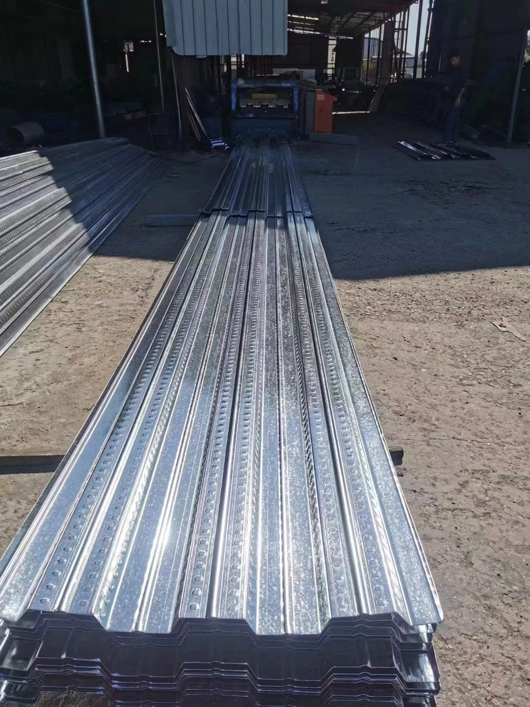 galvanized support plate/toilet floor plate/composite steel floor decking prices