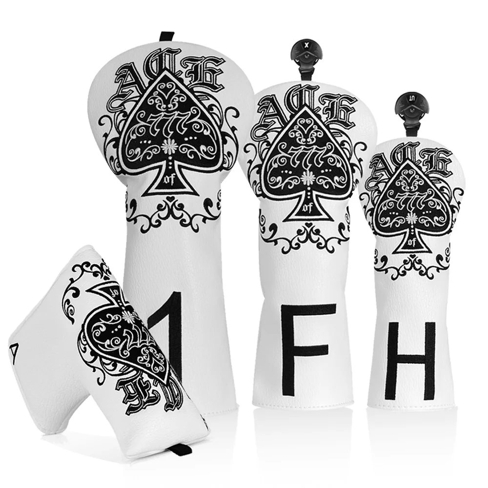 Wholesale Custom Logo Golf Accessories Club Golf Headcover Driver Hybrid Head Cover Best Golf Head Cover