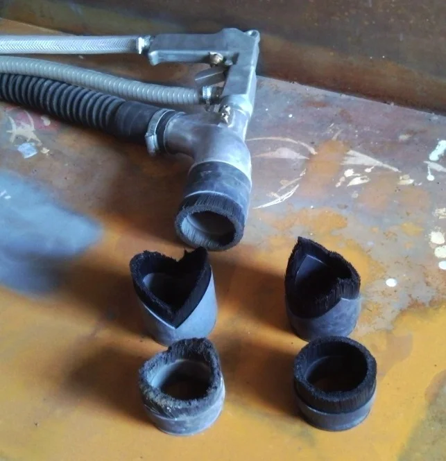 Vacuum Abrasive Blasting Equipment Dust Free Blasting
