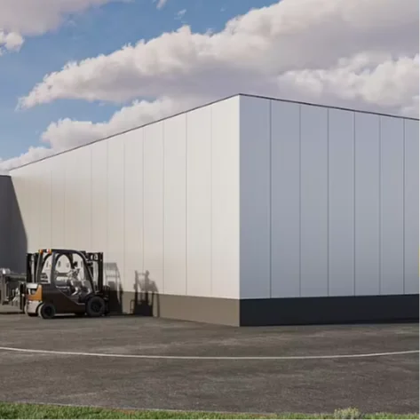 China Modular bodega industrial prefabricada warehouse structural steel prefabricated building warehouse