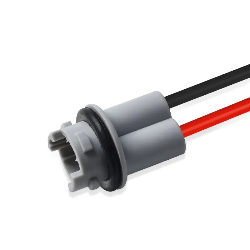 Car LED Bulb Turn Light Accessories Holder Base Socket T10 T15 W16W 194 168 Cable Adapter Harness Plug Connector W5W Waterproof