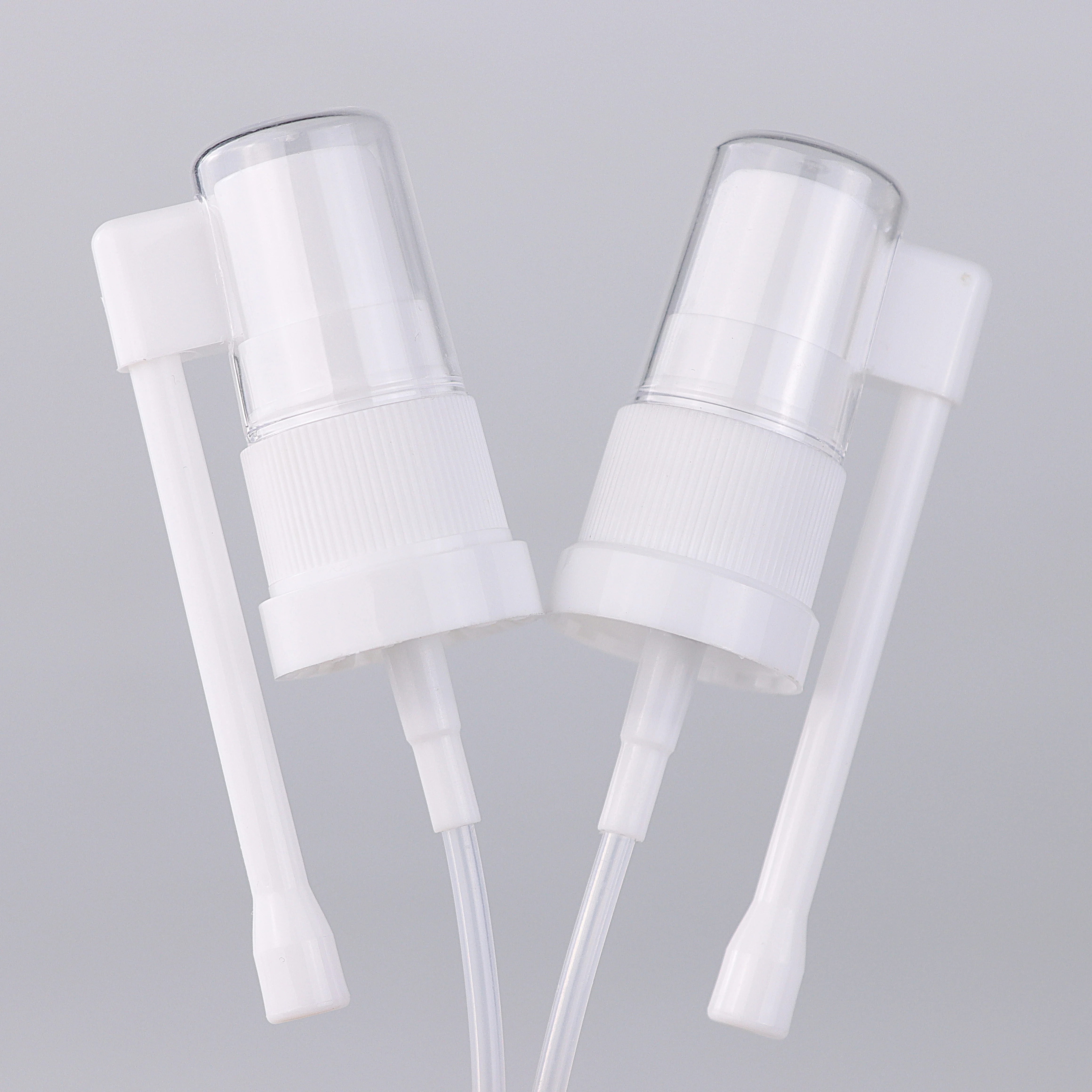 Plastic PP Tamper Evident Band Medical Throat Oral Sprayer Long Nozzle Mist Sprayer