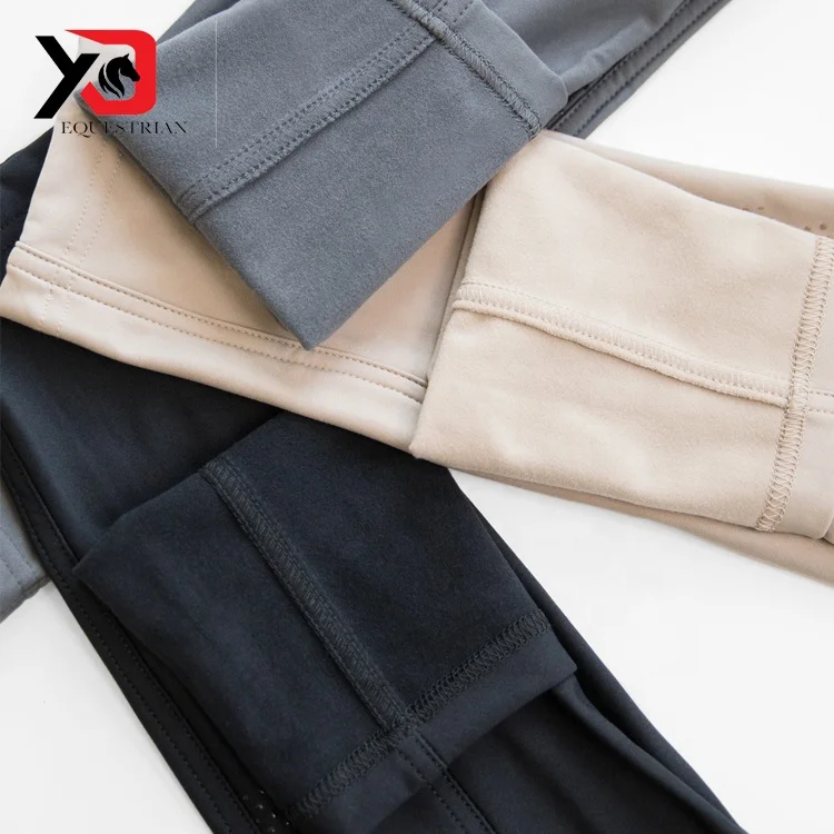 Horse Riding Breeches Horse Racing Pants Equitacion Riding  Waterproof Tights Full Seat Silicone Equestrian Riding Pants