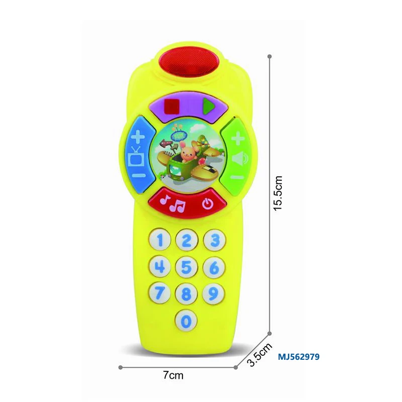 New Style Whole sale Toddler Educational Game Cartoon Mini Musical Light Felt Baby Mobiles Smart Phone Toy Box For Kid