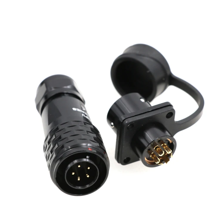 Industrial Aviation Panel Mount Male Female Plug Socket Power Cable Connector WEIPU SA1210/P2 SA1213/S2 5Pin Connector