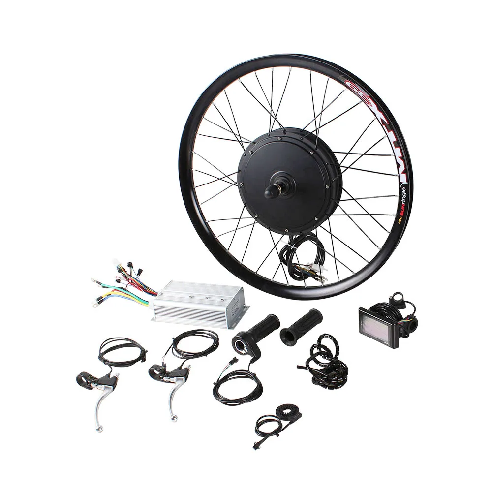 Cheap high quality MTX 3000w BLDC Hub Motor e-bike conversion kit 20' 24' 26' 27.5' 28' 29'