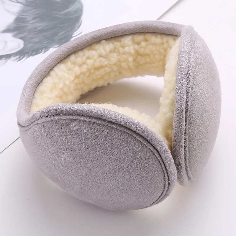 Fleece ear warmers earbag plush ear muffs cover winter warm ear protection earmuffs