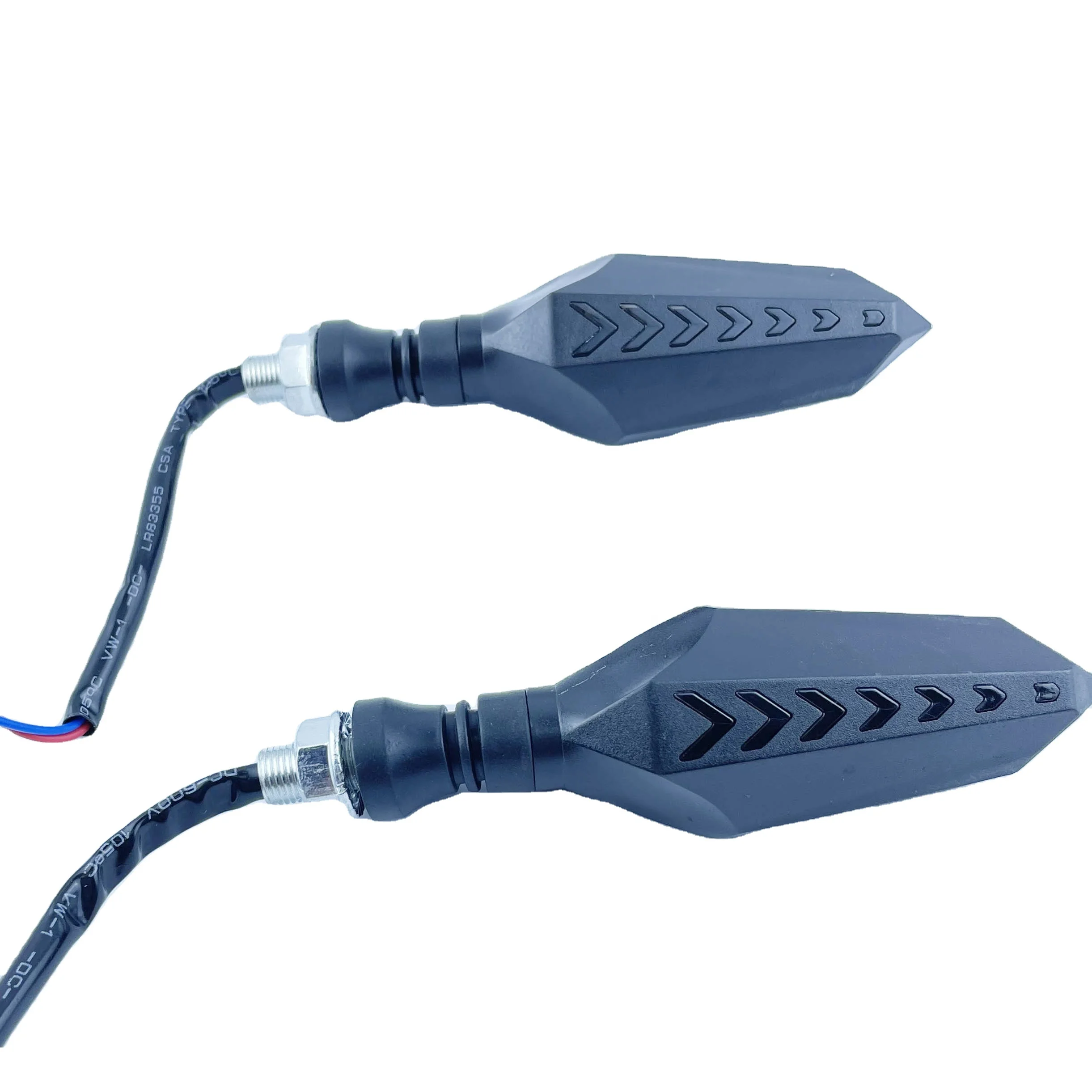 Good Quality Motorcycle  3-color LED Turn Singal Light Running Lamp Waring Light