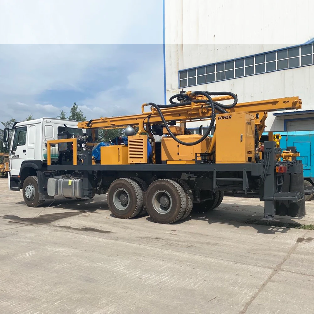 700m Deep Hydraulic Drive Truck mounted Water well Drilling Rig