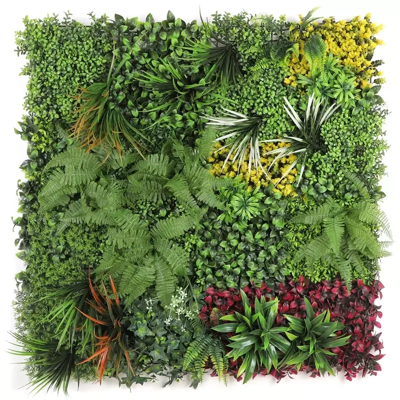50*50*50 см 1*1 м искусственный лес папоротник зеленая стена листва искусственное растение Настенный декор искусственная вертикальный сад