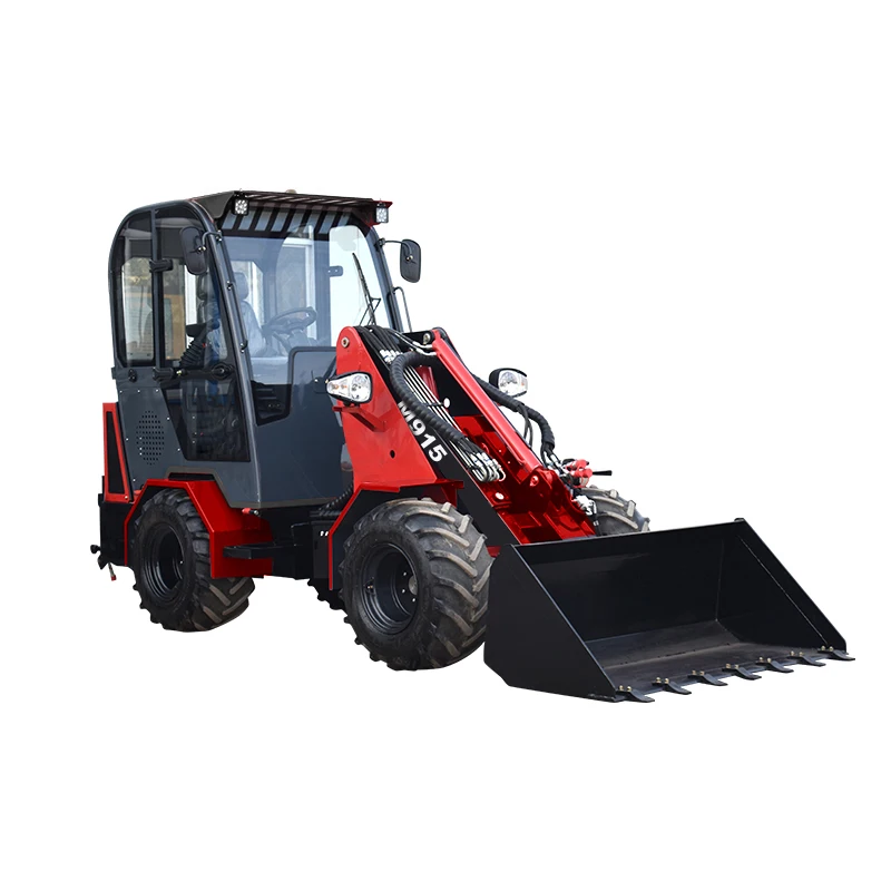 European popular hoflader M915 mini articulated front loader end tractor for sale