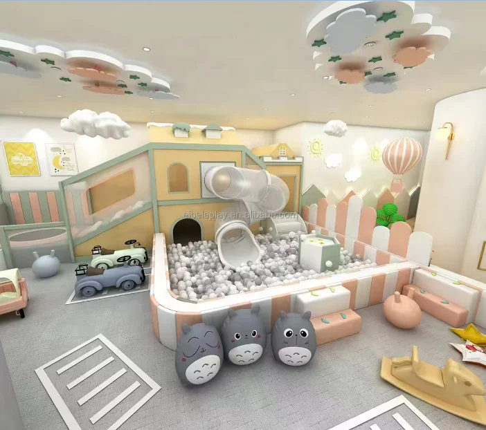 Commercial Customized Soft Play Children Kids Entertainment Sets Soft Play Area Indoor Playground Equipment