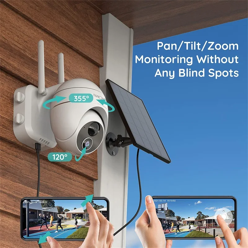 Цифровая PTZ наружная Wi-Fi IP-камера видеонаблюдения HD скоростная купольная PTZ беспроводная камера