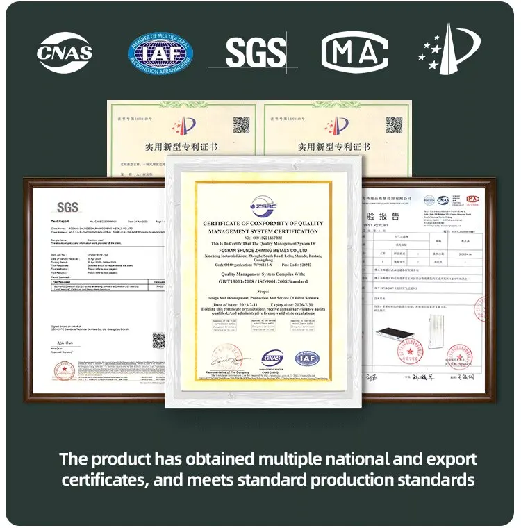 china factory  low price wholesale cooking stainless steel filter parts kitchen hood filter