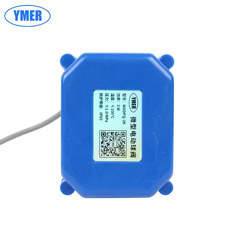 Mini  2-way Ac22OV  electric motor ball valve stainless steel  for garden water irrigation 1/2inch NC NO flow control valve