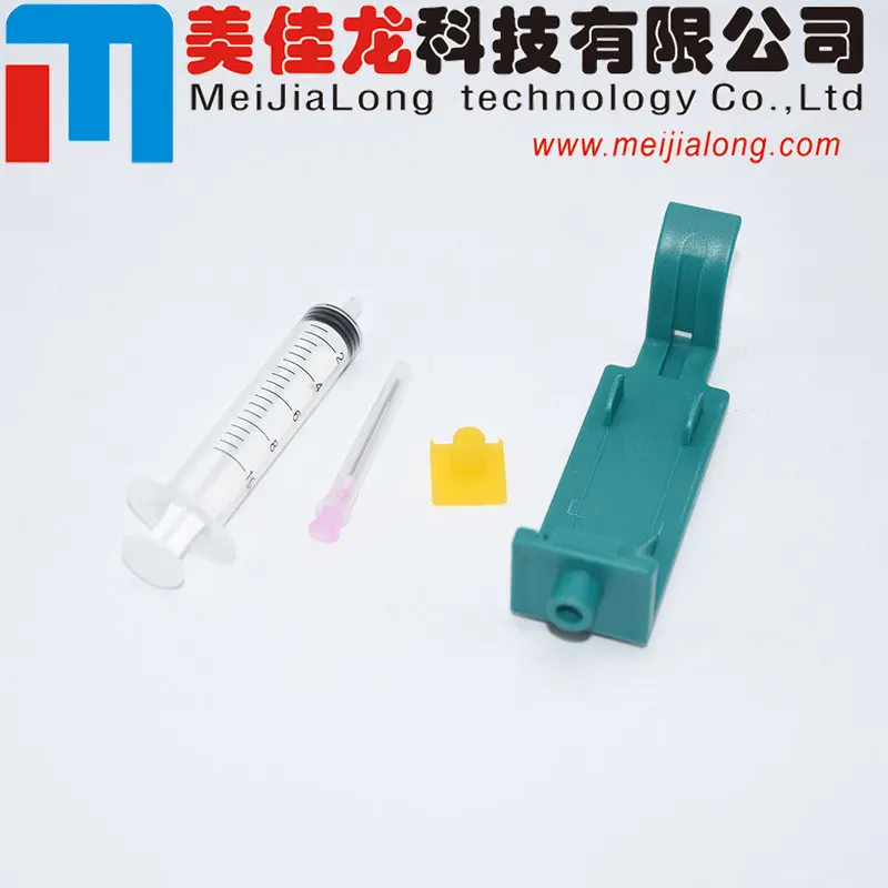MJL 1Set cartridge refill ink tool for HP 45 51645 suction clip for HP 6615  51640  240 Absorption Clamp refill clip snap fill