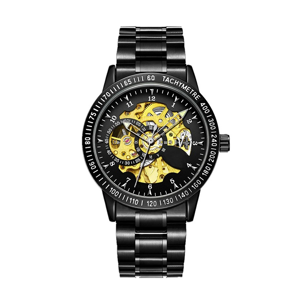 Luxury Fashion Top Mechanical Watch Sport Automatic Original Man Watch 2021 Water Proof Stainless Steel Zinc Alloy Latest Round