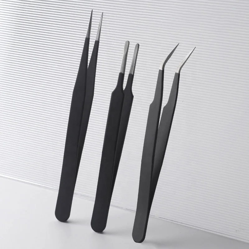 Tweezers Factory Paper Craft Weeding Tools 3pcs Set Tweezers Plucking Vinyl Eyebrow Tweezers