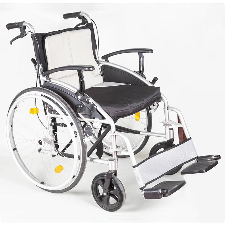 Stair Climbing Wheelchair Aluminum Wheelchairs For Cerebral Palsy Children With Backrest Half Folding Rehabilitation Treatment